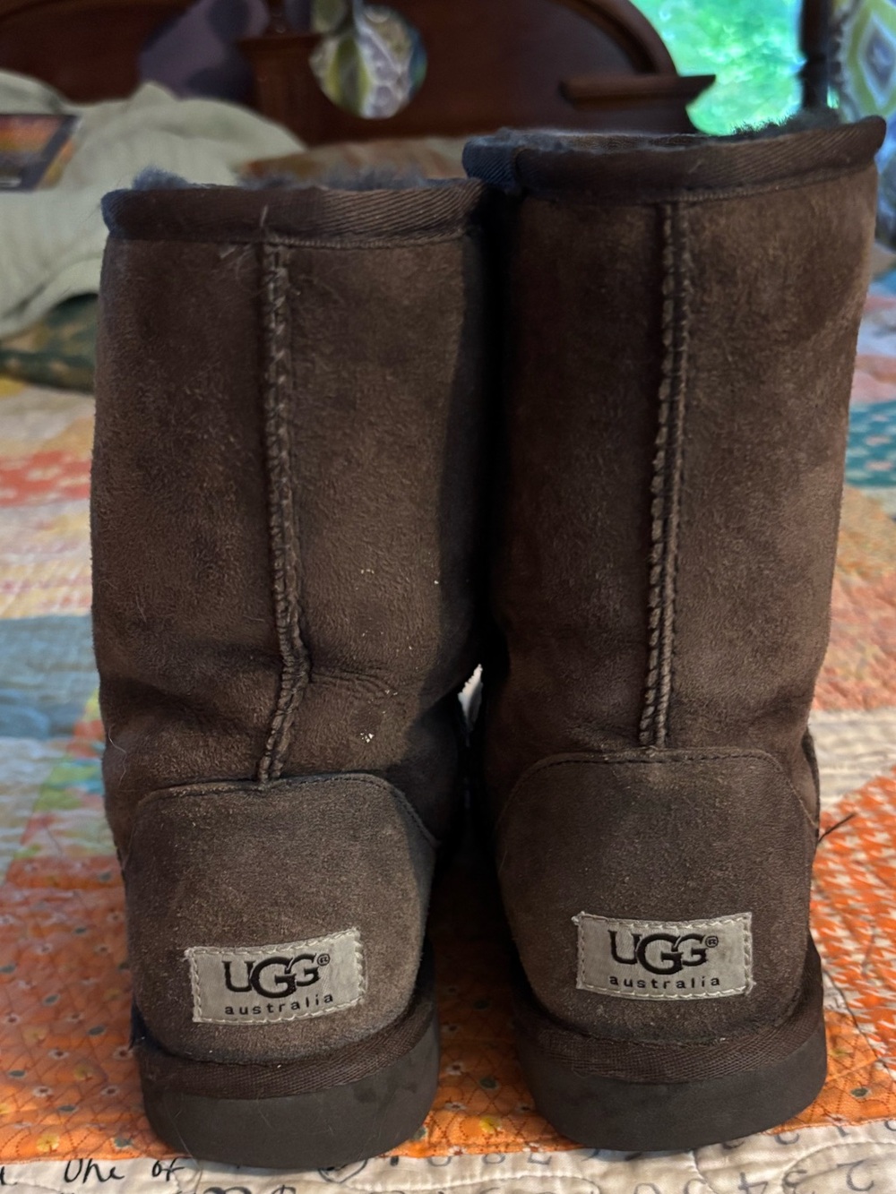 Ugg leather/sheepskin short boot